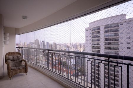 Varanda de apartamento para alugar com 3 quartos, 121m² em Bosque da Saúde, São Paulo