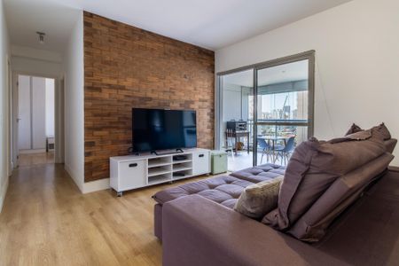 Sala de apartamento para alugar com 2 quartos, 80m² em Cidade Monções, São Paulo