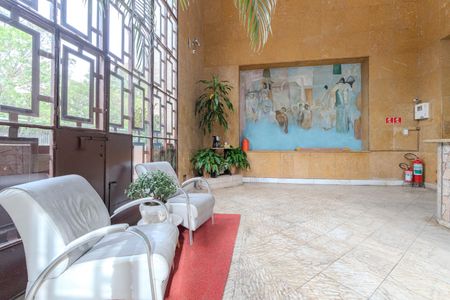 Studio para alugar com 30m², 1 quarto e sem vaga Studio para alugar com 30m², 1 quarto e sem vagaHall de entrada