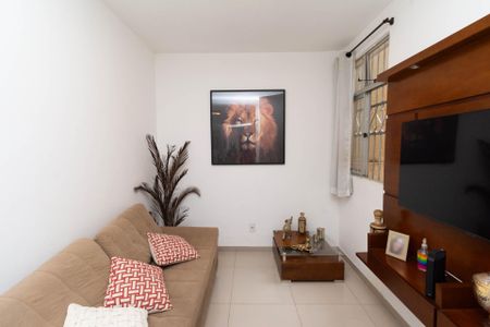 Sala de Jantar e TV de apartamento à venda com 2 quartos, 72m² em Diamante, Belo Horizonte