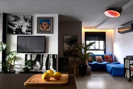Sala de apartamento à venda com 1 quarto, 53m² em Barra Funda, São Paulo