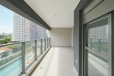 Varanda de apartamento à venda com 3 quartos, 125m² em Campo Belo, São Paulo