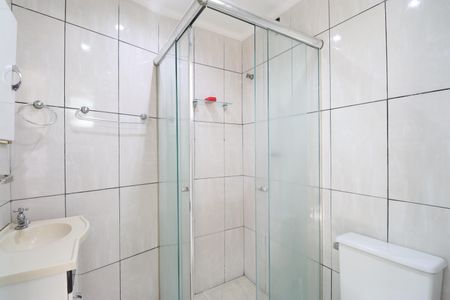 Banheiro Social de apartamento para alugar com 1 quarto, 48m² em Barra Funda, São Paulo
