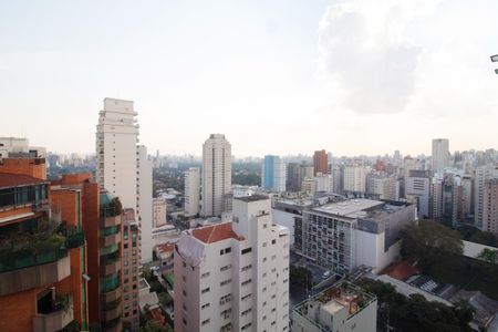 Vista da Sala de apartamento para alugar com 1 quarto, 35m² em Jardim Paulista, São Paulo