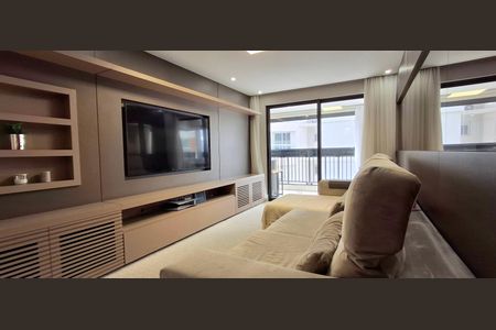 Sala de apartamento para alugar com 3 quartos, 111m² em Campinas, Florianópolis