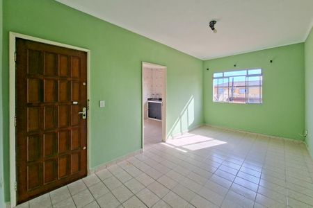 Sala de casa de condomínio para alugar com 2 quartos, 89m² em Cidade Ocian, Praia Grande