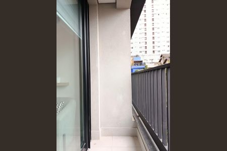 Studio à venda com 25m², 1 quarto e sem vagaVaranda