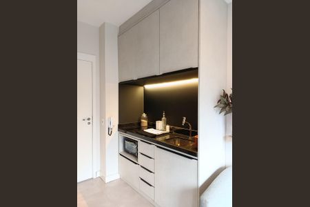 Studio à venda com 25m², 1 quarto e sem vagaCozinha