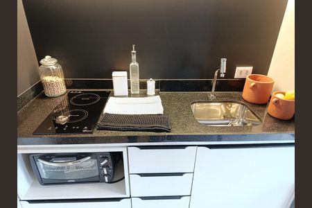 Studio à venda com 25m², 1 quarto e sem vagaCozinha