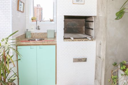 Varanda Gourmet de apartamento para alugar com 3 quartos, 136m² em Pompeia, São Paulo
