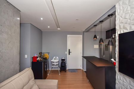 Sala de apartamento à venda com 2 quartos, 42m² em Parque Reboucas, São Paulo