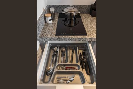 Apartamento à venda com 23m², 1 quarto e sem vaga Apartamento à venda com 23m², 1 quarto e sem vagaCozinha