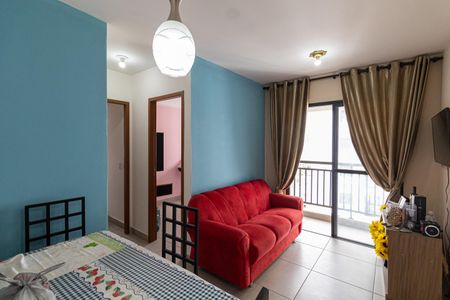 Sala/Cozinha de apartamento à venda com 2 quartos, 49m² em Parada Xv de Novembro, São Paulo