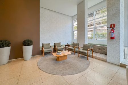 Apartamento para alugar com 69m², 2 quartos e 2 vagas Apartamento para alugar com 69m², 2 quartos e 2 vagasHall social
