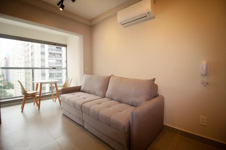 Sala de apartamento para alugar com 1 quarto, 30m² em Jardim Paulista, São Paulo