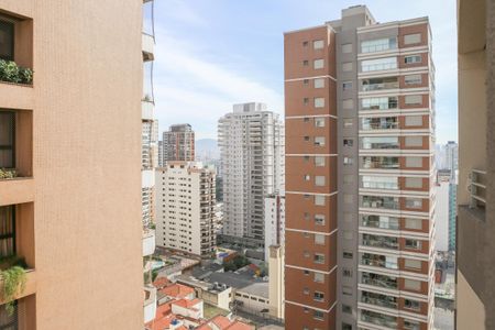 Vista da Sacada de kitnet/studio à venda com 1 quarto, 25m² em Perdizes, São Paulo
