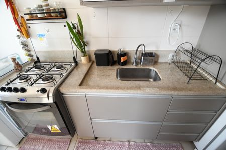 Apartamento para alugar com 68m², 2 quartos e 2 vagasCozinha