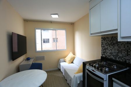 Sala de apartamento para alugar com 2 quartos, 39m² em Vila Andrade, São Paulo