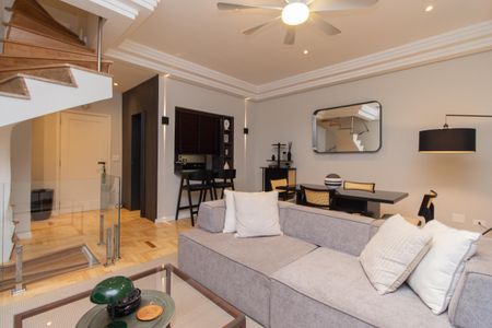 Sala de apartamento à venda com 2 quartos, 160m² em Jardim Paulista, São Paulo