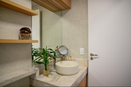 Apartamento à venda com 73m², 3 quartos e 1 vaga Apartamento à venda com 73m², 3 quartos e 1 vagaBanheiro Social