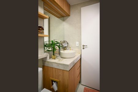 Apartamento à venda com 73m², 3 quartos e 1 vaga Apartamento à venda com 73m², 3 quartos e 1 vagaBanheiro Social