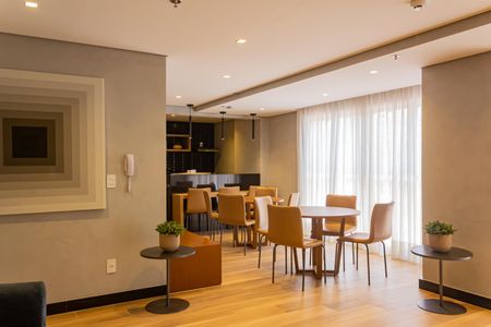 Studio à venda com 19m², 1 quarto e sem vaga Studio à venda com 19m², 1 quarto e sem vagaÁrea comum - Salão de festas