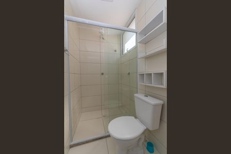 Banheiro da Suíte de apartamento para alugar com 2 quartos, 56m² em Jardim das Colinas, Hortolândia