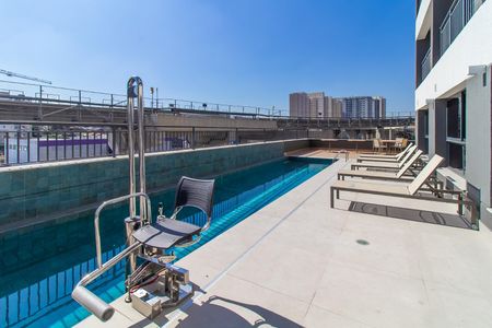 Apartamento para alugar com 26m², 1 quarto e sem vaga Apartamento para alugar com 26m², 1 quarto e sem vagaÁrea comum - Piscina