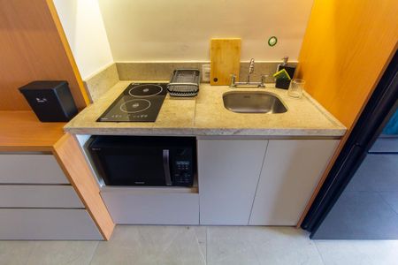 Apartamento para alugar com 26m², 1 quarto e sem vaga Apartamento para alugar com 26m², 1 quarto e sem vagaCozinha