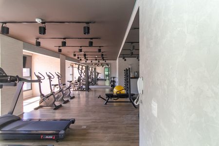 Apartamento para alugar com 26m², 1 quarto e sem vaga Apartamento para alugar com 26m², 1 quarto e sem vagaÁrea comum - Academia