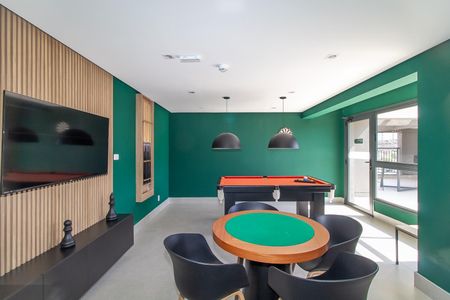 Apartamento para alugar com 26m², 1 quarto e sem vaga Apartamento para alugar com 26m², 1 quarto e sem vagaSalão de jogos