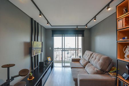Sala/Cozinha de apartamento à venda com 1 quarto, 39m² em Vila Castelo, São Paulo