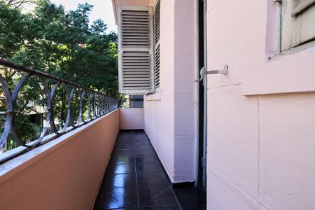 Varanda do Quarto de apartamento à venda com 3 quartos, 80m² em Lourdes, Belo Horizonte