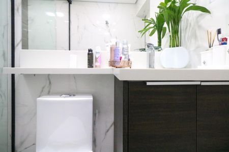 Apartamento à venda com 107m², 3 quartos e 2 vagasBanheiro Social