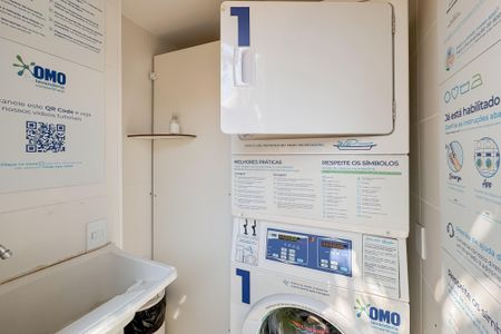 Apartamento à venda com 42m², 2 quartos e sem vaga Apartamento à venda com 42m², 2 quartos e sem vagaLavanderia