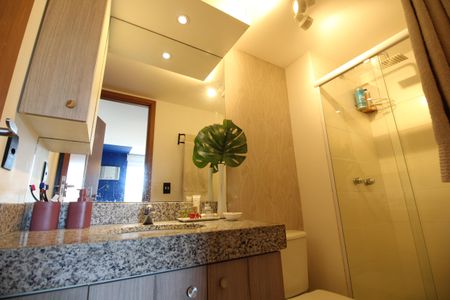 Apartamento à venda com 60m², 1 quarto e 1 vagaBanheiro da Suíte