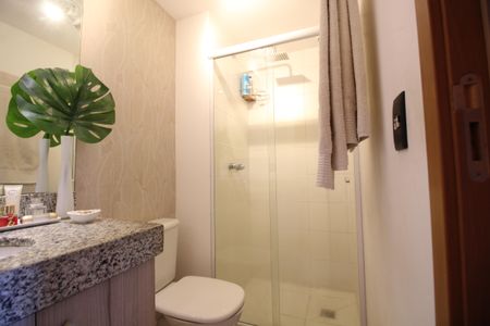 Apartamento à venda com 60m², 1 quarto e 1 vagaBanheiro da Suíte