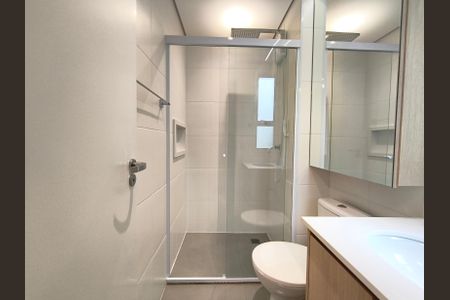 Banheiro de apartamento para alugar com 1 quarto, 29m² em Vila Mariana, São Paulo