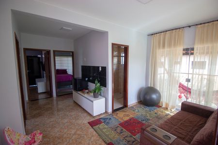 Varanda da Sala de casa de condomínio para alugar com 5 quartos, 350m² em Setor Habitacional Vicente Pires, Brasília
