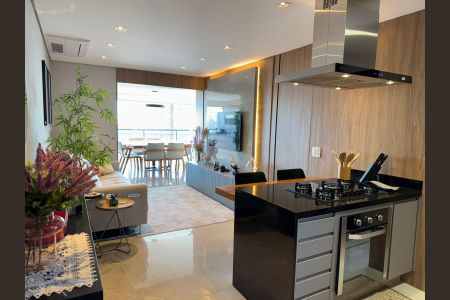 Sala de apartamento à venda com 2 quartos, 85m² em Vila Bertioga, São Paulo