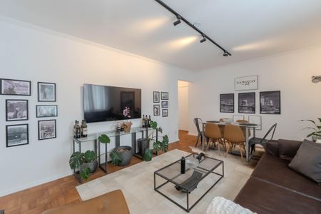 Sala de apartamento à venda com 3 quartos, 108m² em Bela Vista, São Paulo