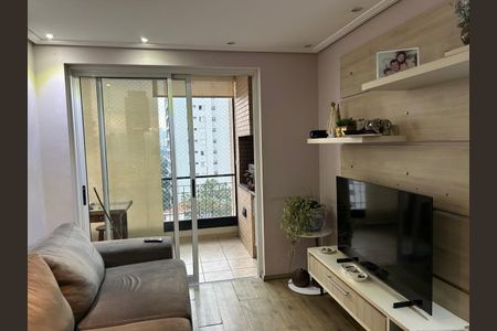 SALA de apartamento à venda com 3 quartos, 86m² em Vila Gumercindo, São Paulo