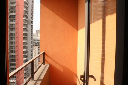 Varanda do Studio de kitnet/studio para alugar com 1 quarto, 26m² em Perdizes, São Paulo