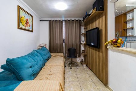 Sala de apartamento para alugar com 2 quartos, 48m² em Jardim Paris, São Paulo