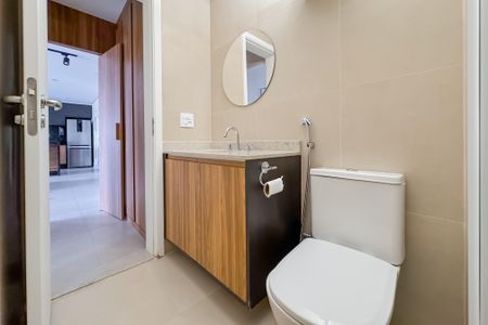Apartamento à venda com 72m², 1 quarto e 1 vaga Apartamento à venda com 72m², 1 quarto e 1 vagaBanheiro Social