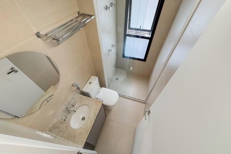 Apartamento à venda com 72m², 1 quarto e 1 vaga Apartamento à venda com 72m², 1 quarto e 1 vagaBanheiro da Suíte