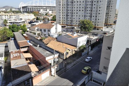 Vista da Varanda de kitnet/studio à venda com 1 quarto, 35m² em Todos Os Santos, Rio de Janeiro