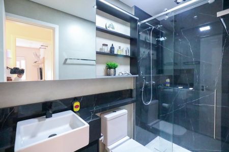 Apartamento à venda com 67m², 2 quartos e 2 vagasBanheiro Social