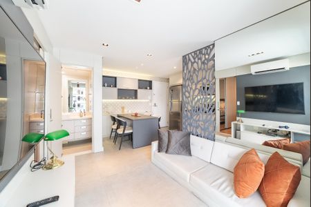 Sala de apartamento à venda com 1 quarto, 45m² em Vila Gomes Cardim, São Paulo