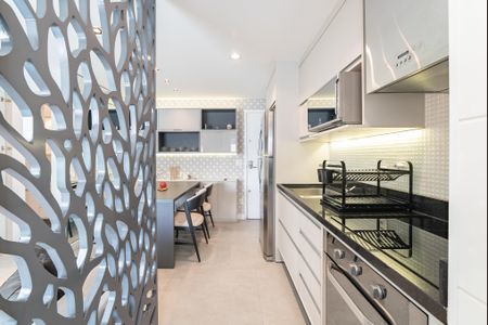 Cozinha de apartamento à venda com 1 quarto, 45m² em Vila Gomes Cardim, São Paulo